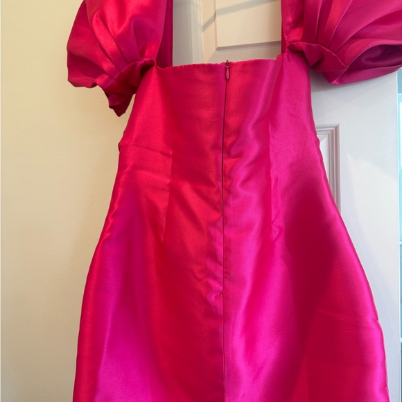 Pink of the shoulder formal dress size Large - Picture 5 of 6